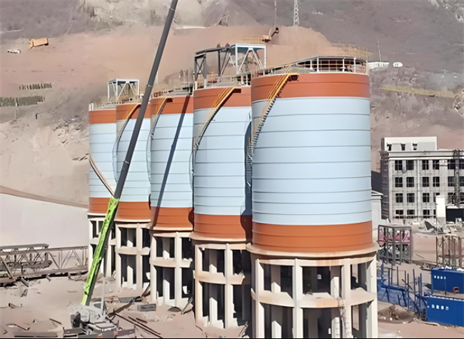 湟源高架钢板仓